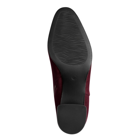 Ботинки  Marco Tozzi  бордовый  кожа Z-401018 фото в интернет-магазине | Omadey.ru