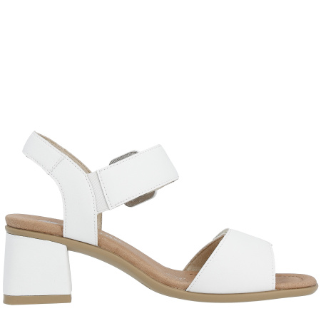 Босоножки  Remonte белый  кожа F-401109 фото в интернет-магазине | Omadey.ru