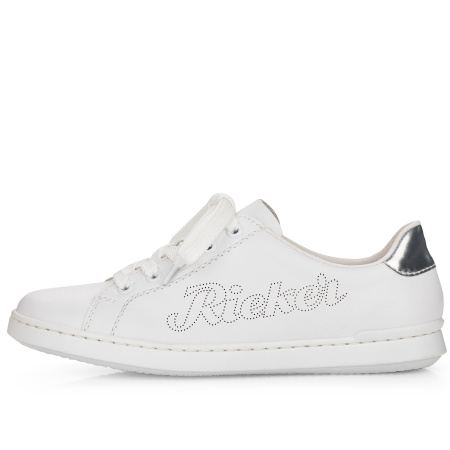 Кроссовки  Rieker  белый  кожа/кожа искусств. F-100104 фото в интернет-магазине | Omadey.ru