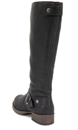 Сапоги  Rieker  черный  кожа искусств. Z-8657 фото в интернет-магазине | Omadey.ru