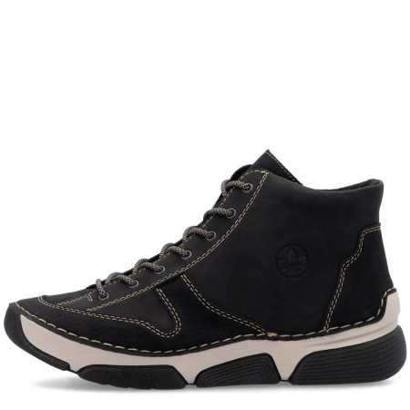 Ботинки  Rieker  черный  кожа/кожа искусств. Z-400855 фото в интернет-магазине | Omadey.ru