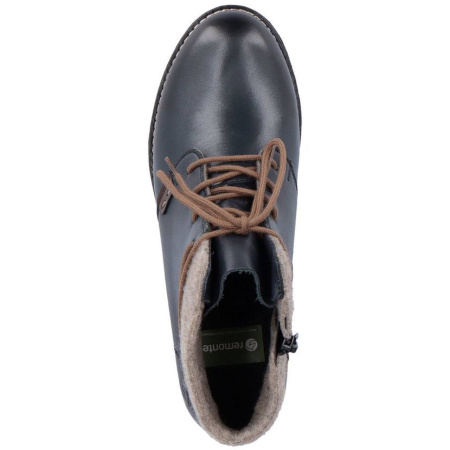 Ботинки  Remonte  серый  кожа/текстиль Z-300053 фото в интернет-магазине | Omadey.ru