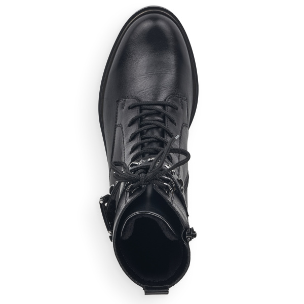 Фото Ботинки  Remonte  черный  кожа/кожа искусств. Z-100205