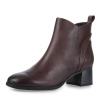 Ботильоны  Marco Tozzi  коричневый  кожа Z-400341 фото в интернет-магазине | Omadey.ru