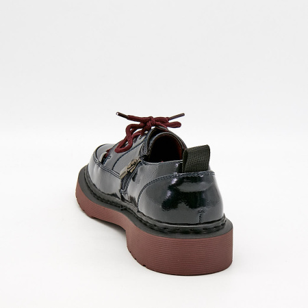 Туфли  Betsy  синий  кожа лаковая искусств. Z-100041 фото в интернет-магазине | Omadey.ru