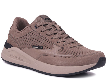 Кроссовки  Strobbs  бежевый замша/микрофибра Z-400768 фото в интернет-магазине | Omadey.ru