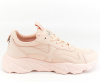Кроссовки  женские Crosby  пудра  сетка/кожа искусств. F-80416 фото в интернет-магазине | Omadey.ru
