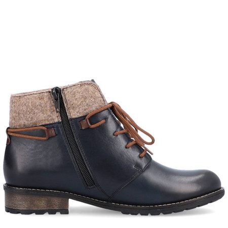 Ботинки  Remonte  серый  кожа/текстиль Z-300053 фото в интернет-магазине | Omadey.ru