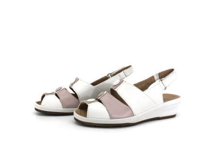 Босоножки  Jana  белый  кожа F-7695 фото в интернет-магазине | Omadey.ru