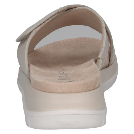 Шлепанцы  Caprice  бежевый  кожа F-400945 фото в интернет-магазине | Omadey.ru