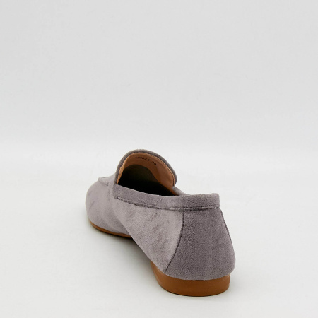 Туфли  MYSET  серый  текстиль F-90948 фото в интернет-магазине | Omadey.ru