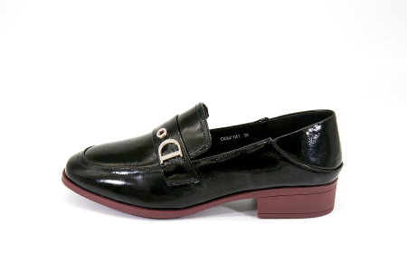 Туфли  Baden  черный  кожа F-80452 фото в интернет-магазине | Omadey.ru