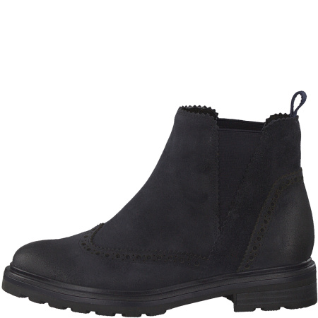 Ботинки  Marco Tozzi  синий  кожа Z-90275 фото в интернет-магазине | Omadey.ru