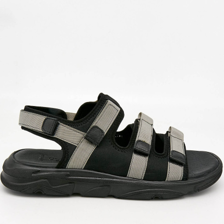 Сандалии  Pandew  черный  иск. материал F-81233 фото в интернет-магазине | Omadey.ru