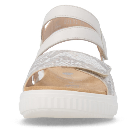 Босоножки  Remonte бежевый кожа/кожа искусств. F-401119 фото в интернет-магазине | Omadey.ru