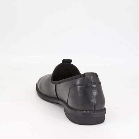 Туфли  Mirco Osvaldo  черный  кожа Z-90325 фото в интернет-магазине | Omadey.ru