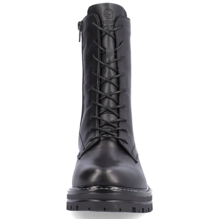 Ботинки  Remonte  черный  кожа/кожа искусств. Z-300027 фото в интернет-магазине | Omadey.ru