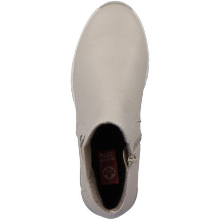 Ботинки  Rieker  бежевый  кожа искусств. Z-300122 фото в интернет-магазине | Omadey.ru