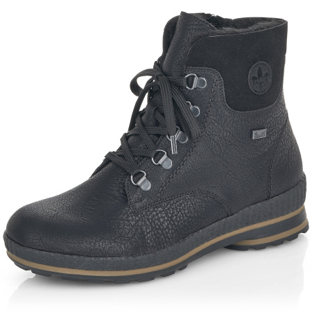 Ботинки  Rieker  черный  кожа искусств./текстиль Z-200562 фото в интернет-магазине | Omadey.ru