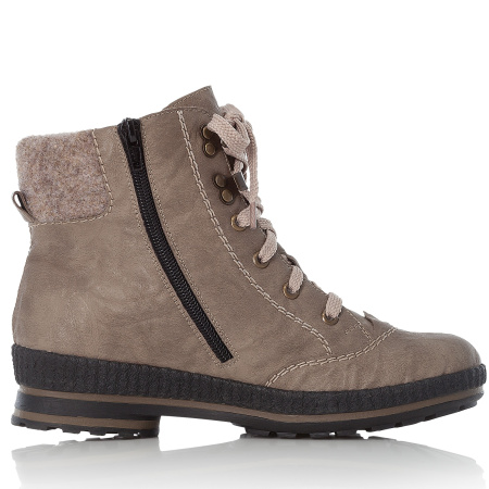 Ботинки  Rieker  бежевый  кожа искусств./текстиль Z-100512 фото в интернет-магазине | Omadey.ru