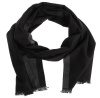 Шарф  Baden  черный  вискоза c11535 фото в интернет-магазине | Omadey.ru