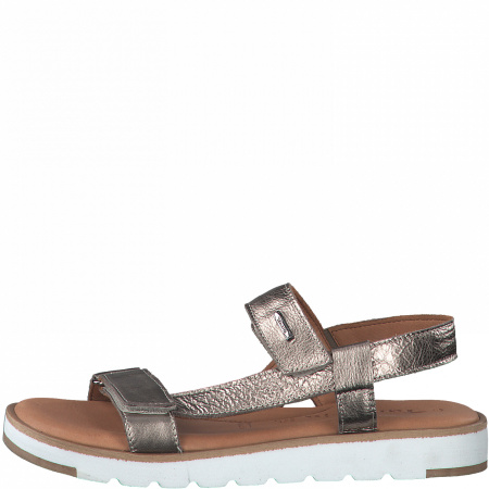 Сандалии  Tamaris  бронзовый  кожа F-91133 фото в интернет-магазине | Omadey.ru