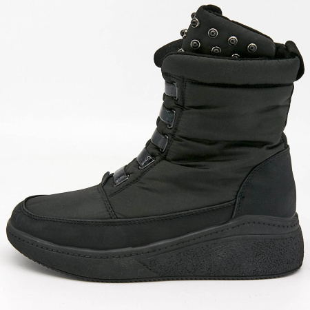 Полусапоги  Crosby  черный  нубук искусств./нейлон Z-8995 фото в интернет-магазине | Omadey.ru