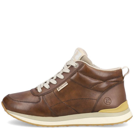 Кроссовки  Rieker  коричневый  кожа/текстиль Z-400070 фото в интернет-магазине | Omadey.ru