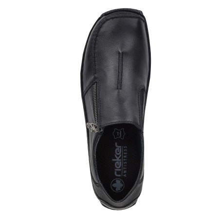 Мокасины  Rieker  черный  кожа/кожа искусств. F-400018 фото в интернет-магазине | Omadey.ru