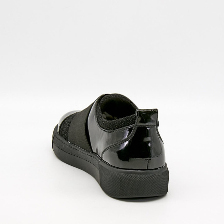 Туфли  Betsy  черный  кожа лаковая искусств. Z-100040 фото в интернет-магазине | Omadey.ru