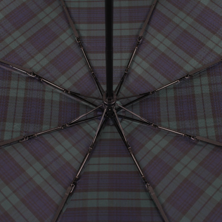 Классический зелёный мужской зонт в синюю клетку фото в интернет-магазине | Omadey.ru