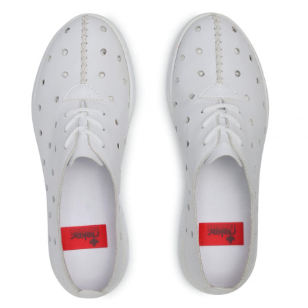 Туфли летние  Rieker  белый  кожа F-91302 фото в интернет-магазине | Omadey.ru Туфли летние  Rieker  белый  кожа F-91302 фото в интернет-магазине | Omadey.ru