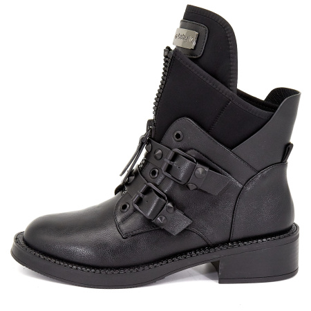 Ботинки  Betsy  черный  кожа искусств./стрейч Z-8367 фото в интернет-магазине | Omadey.ru