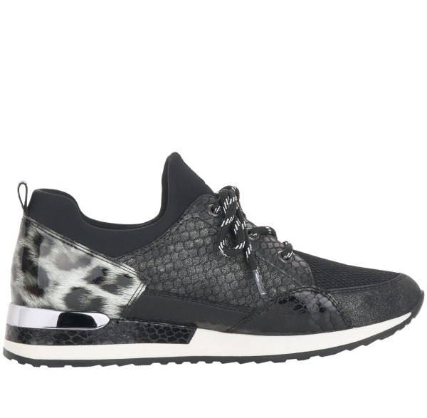 Фото Кроссовки  Remonte  черный  кожа искусств./текстиль Z-90154