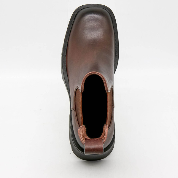 Фото Ботинки  Madella  коричневый  кожа Z-100570