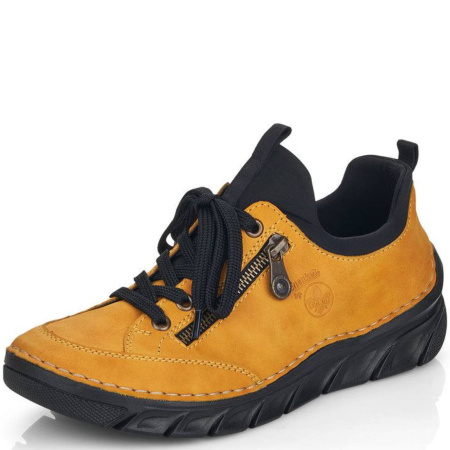 Кроссовки  Rieker  желтый  кожа искусств./текстиль Z-400024 фото в интернет-магазине | Omadey.ru