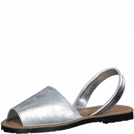 Сандалии  Tamaris  серебряный  кожа F-90748 фото в интернет-магазине | Omadey.ru