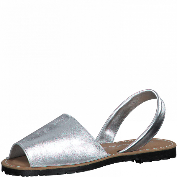 Фото Сандалии  Tamaris  серебряный  кожа F-90748