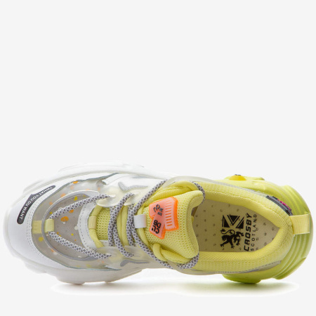 Кроссовки  женские Crosby  белый  сетка/кожа искусств. F-90668 фото в интернет-магазине | Omadey.ru