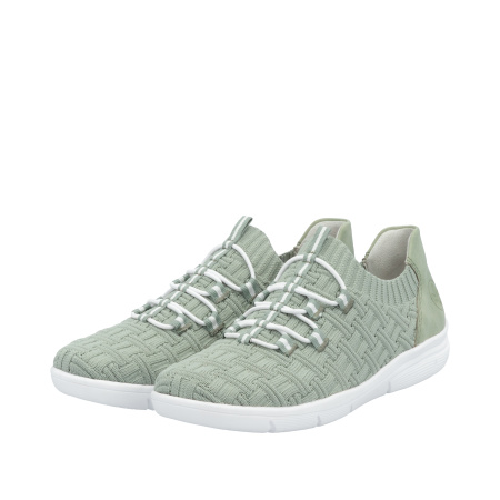 Кроссовки  Rieker  зеленый  кожа искусств./текстиль F-400174 фото в интернет-магазине | Omadey.ru