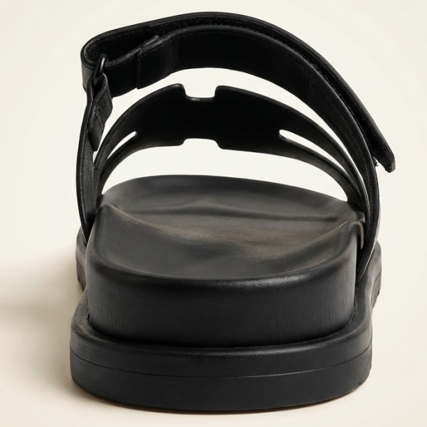 Фото Сандалии  Romitan  черный  кожа  F-401218