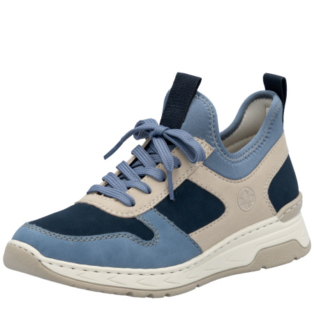 Кроссовки Rieker бежевый кожа искусств./текстиль F-400036 фото в интернет-магазине | Omadey.ru