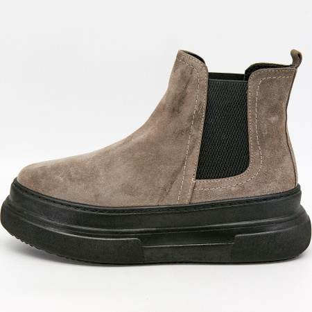 Ботинки  Dakkem  бежевый  замша Z-100396 фото в интернет-магазине | Omadey.ru