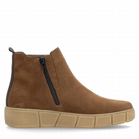 Ботинки  Remonte  коричневый  кожа Z-400052 фото в интернет-магазине | Omadey.ru