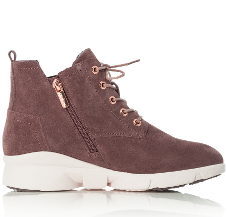 Ботинки  Rieker  сиреневый  кожа Z-90598 фото в интернет-магазине | Omadey.ru