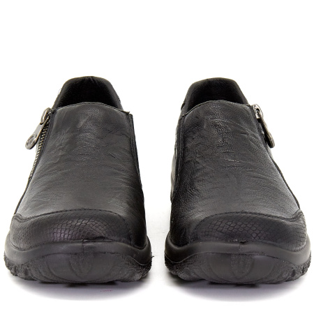 Полуботинки  Rieker  черный  кожа/кожа искусств. Z-8267 фото в интернет-магазине | Omadey.ru