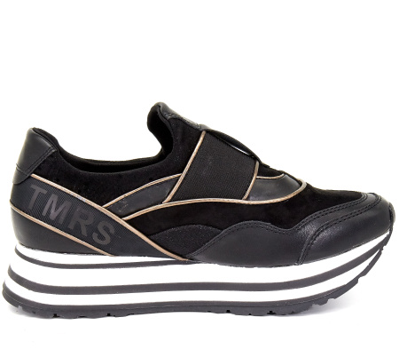 Кроссовки  Tamaris  черный  текстиль Z-8300 фото в интернет-магазине | Omadey.ru