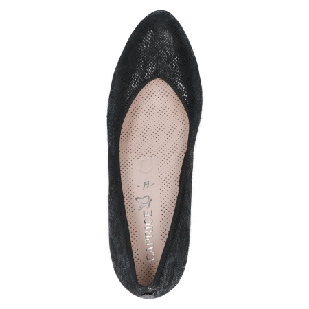 Туфли  Caprice  черный  кожа Z-401028 фото в интернет-магазине | Omadey.ru