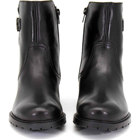 Ботинки  Tamaris  черный  кожа Z-8569 фото в интернет-магазине | Omadey.ru