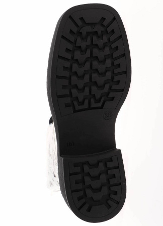 Ботинки  Keddo  белый  кожа искусств. Z-100843 фото в интернет-магазине | Omadey.ru